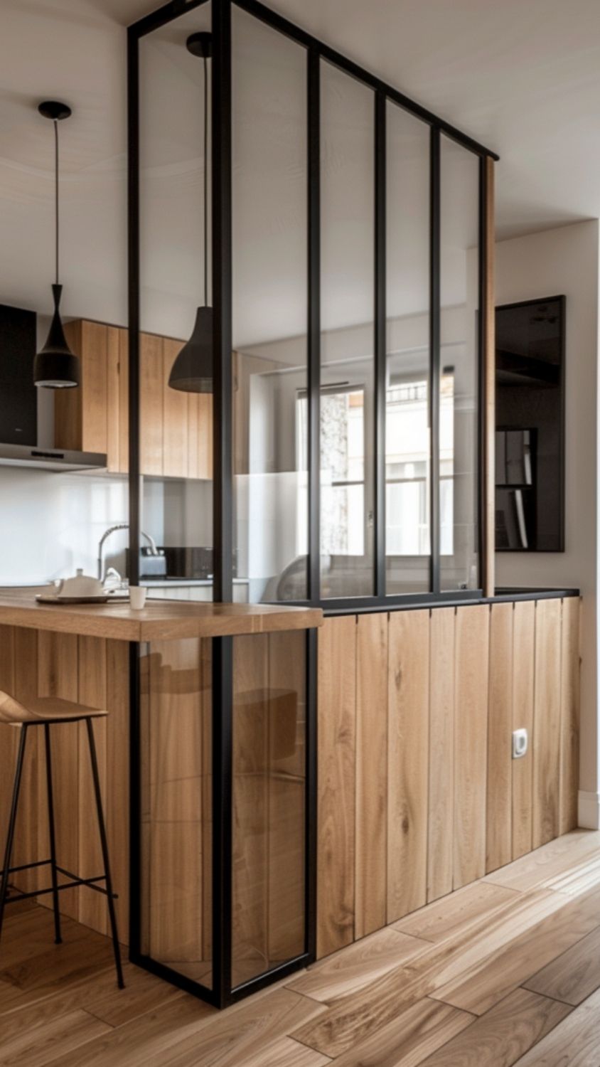 verrière cuisine atelier