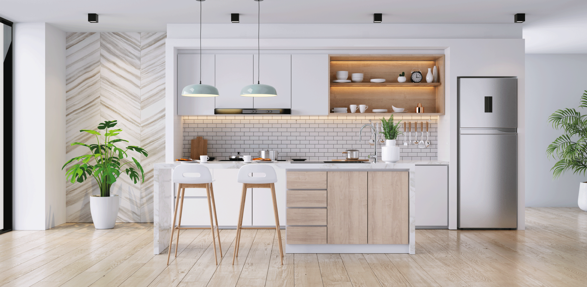 55 cuisines blanches et design. Vous allez ADORER !