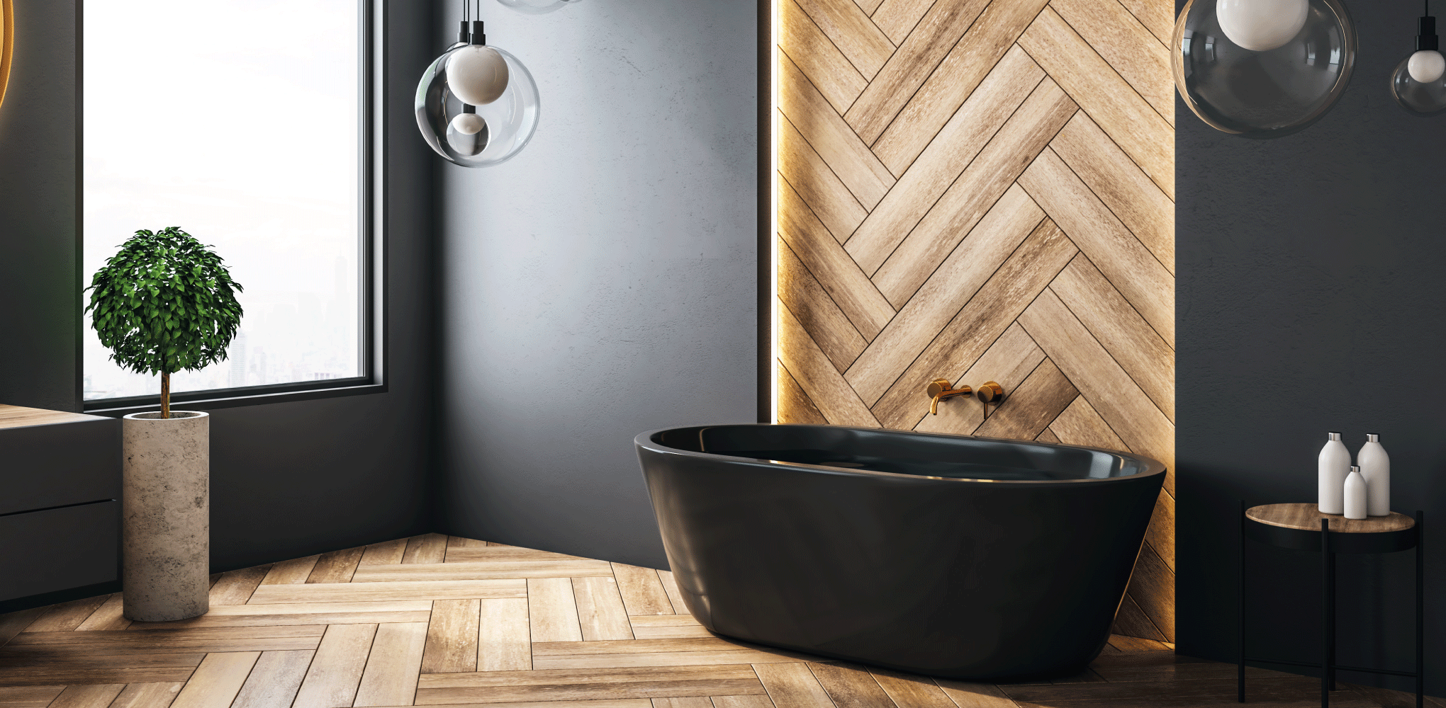 30 salles de bains modernes. Laquelle choisirez-vous ?
