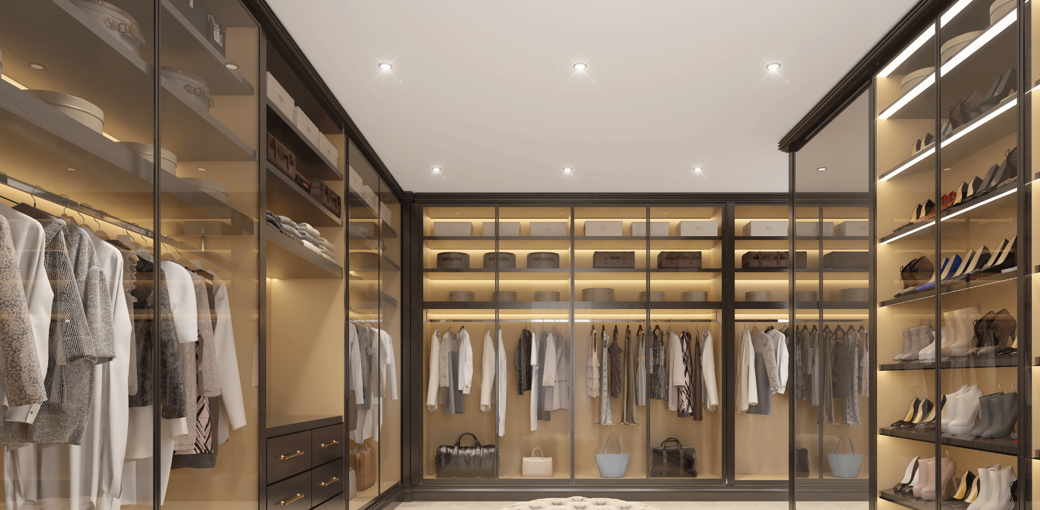 Quel éclairage pour mon dressing ?