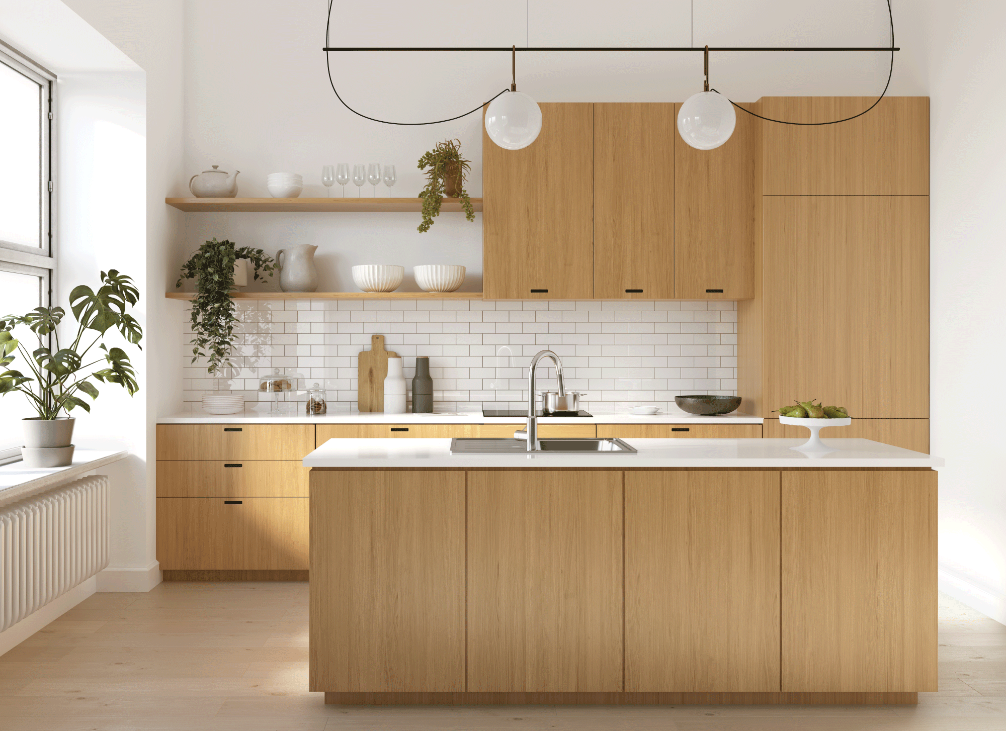 À quelle hauteur fixer mon meuble de cuisine ?