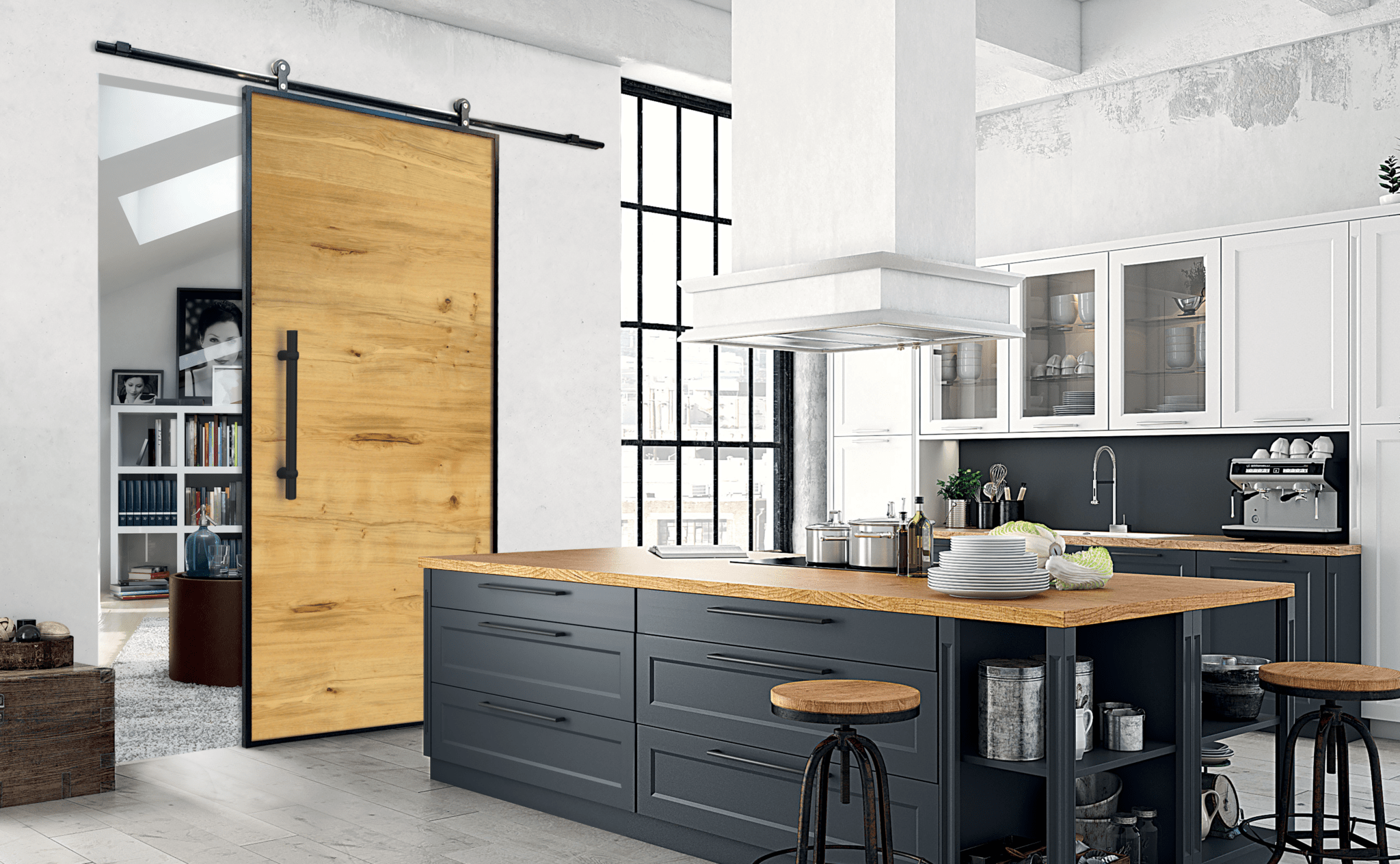 Porte coulissante et porte à galandage : Quelles différences ?