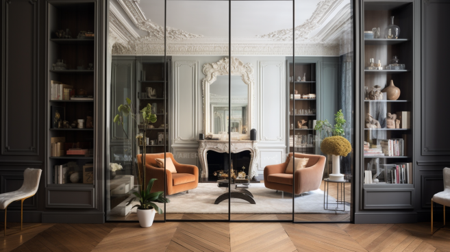 Porte de placard coulissante : Les plus belles finitions