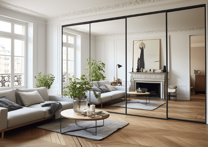 Nouveau : Portes de placard coulissantes par Mobibam